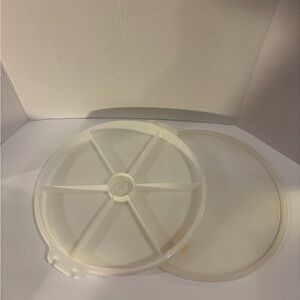 Tupperware Cream Food Storage Container